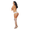 Dreamgirl Baltas Plus Size Garter Hose - Elegant Lingerie Hosiery