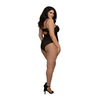 Dreamgirl Teddy NH-1X Juodas Lace Bodysuit Plus Size