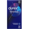 Durex Originals Extra Safe 12-Pack Classic Ultra Secure Condoms