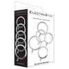 ElectraStim Set of 5 Solid Metal Rings - Adjustable Electro System