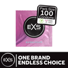 EXS Bubblegum Rap Flavoured Latex Condoms 100 pcs Sweet Aroma