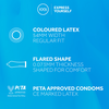 EXS Juodas Latex 12-Pack - Juodas Silky Latex Barrier Protection