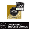 EXS Magnum Large 60mm Anatomical Latex Condoms 100-Pack