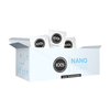 EXS Nano Thin Condoms 144-Pack Ultra-Thin Latex Protection