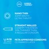 EXS Nano Thin 48-Pack Premium Ultra-Thin Latex Barrier 0.045mm Regular