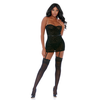 Forplay Chain Reaction Chemise XL - Gold Chain Detail Two-Piece Lingerie Set