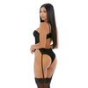 Forplay Chain Your Mind Teddy XL - Cheetah Mesh &amp; Gold Chain Details