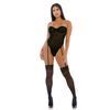Forplay Chain Your Mind Teddy XL - Cheetah Mesh &amp; Gold Chain Details