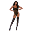 Forplay Fantasy Lingerie Feline Feisty Cheetah Mesh Teddy L Size Adjustable