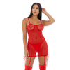 Forplay Fantasy Lingerie Ring It On Mesh Chemise Set with Gold Accents Size M