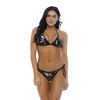 Forplay Sea Jewel Bikini Set S - Shimmering Sequin Design, Adjustable Fit