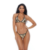 Forplay Sea Me Shine Bikini Set L - Two Way Sequin Swimwear