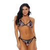 Forplay Stay Shinin’ 2-Way Sequin Bikini Set Adjustable M