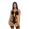 Forplay We Click Lingerie Set XL - Strappy Design with Gold Hardware