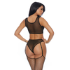 Forplay Allure You A Vixen Set - Zipfront Bra &amp; High-Waisted Panty S