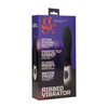 Gc By Shots Simplicity Rocket Model Ribbed Silicone Intimate Massager Juodas 19cm