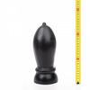 Hung System Rolling Intimate Plug 24cm Juodas Large Diameter 9.7cm