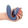 Innovation By Shots Mėlyna Twitch 3 Mėlyna/Pilkas Rechargeable Vibrating &amp; Suction System