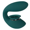 Innovation By Shots Loving Joy Twitch 3 Rechargeable Vibrator &amp; Suction Device Forest Žalias