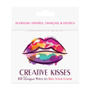 Kheper Games Creative Kisses Card Set - 101 Inspiring Kiss Ideas for Couples