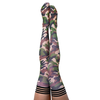 Kix'ies Alex Thigh Highs D Size Camouflage No-Slip Stockings