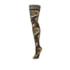 Kix'ies Alex Thigh Highs D Size Camouflage No-Slip Stockings