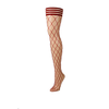 Kix'ies Claudia Thigh-High Stockings Large Net Raudona Size C