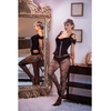 Kix'ies A Series Juodas Bat Pattern Full-Waist Fishnet Tights