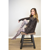Kix'ies Lori Model B Pilkas Plaid Thigh-Highs - No-Slip Grip, Size Inclusive