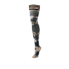 Kix'ies MacKenzie Thigh-High Stockings D Juodas Tie-Dye Design