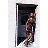 Kix'ies Marissa Thigh-High Sheer Tights B Brown Stay-Up System