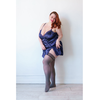 Kix'ies Sierra Thigh High Stockings Pilkas Argyle Comfortable Fit D