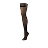 Kix'ies Taylor Thigh Highs D Juodas - No-Slip, Elegant Stockings