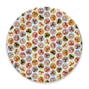 Little Genie Productions Dirty Boob - Decorative Party Plates 7" - Set of 8, Humorous Design
