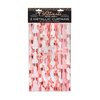 Little Genie Productions Glitterati Metallic Foil Curtain Set of 2 Rose Gold Party Decor