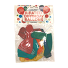 Little Genie Productions X-Rated Birthday Balloons - 8-Pack Colorful 9-Inch Party Balloons