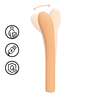 Loveline By Shots Loveline Peach Fuzz Rechargeable G-Spot Massager, Flexible Silicone