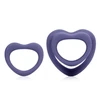 Loveline By Shots Širdies žiedų rinkinys – violetinė audra