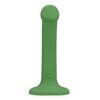 Loveline By Shots Non-Phallic Vibrating Dildo - Small - Forest Žalias