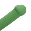 Loveline By Shots Non-Phallic Vibrating Dildo - Small - Forest Žalias