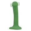 Loveline By Shots Non-Phallic Vibrating Dildo - Small - Forest Žalias