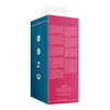 Loveline By Shots Non-Phallic Vibrating Dildo - Large - Raspberry Raudona