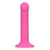 Loveline By Shots Rožinė Non-Phallic Vibrating Dildo - Medium - Powerful Rožinė