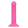 Loveline By Shots Rožinė Non-Phallic Vibrating Dildo - Medium - Powerful Rožinė