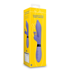 Loveline By Shots Rožinė Loveline Silicone Pointed Dual Stimulation Vibrator Rožinė 20 cm
