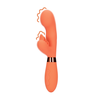 Loveline By Shots Loveline Glazed Carrots Silicone System with Ribbed Dual Stimulator