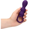 Loveline By Shots Loveline Teardrop Model Intimate Vibrating Plug Clear Violetinė Silicone