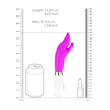 Luminous By Shots Athos Silicone Dual-Action Vibrator with Precision Clitoral Stimulator 22cm