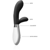 Luna By Shots Svakom Achilles Rechargeable Dual-Motor Silicone Intimate Massager 21 cm