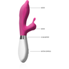 Luna by Shots Adonis Dual Motor Rechargeable Silicone Model 21.8cm